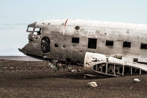 DC-3 Flugzeugwrack