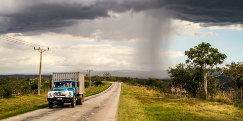 Regen in Kuba