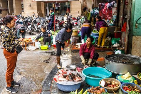 Markt in Hanoi